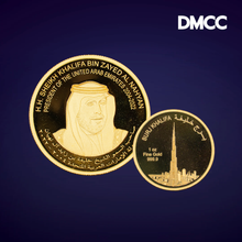 Load image into Gallery viewer, UAE Gold Bullion Coin - First Edition 1 oz (Burj Khalifa)
